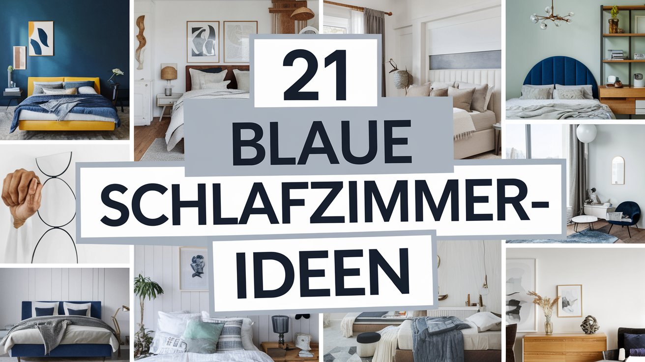 Blaue Schlafzimmer-Ideen