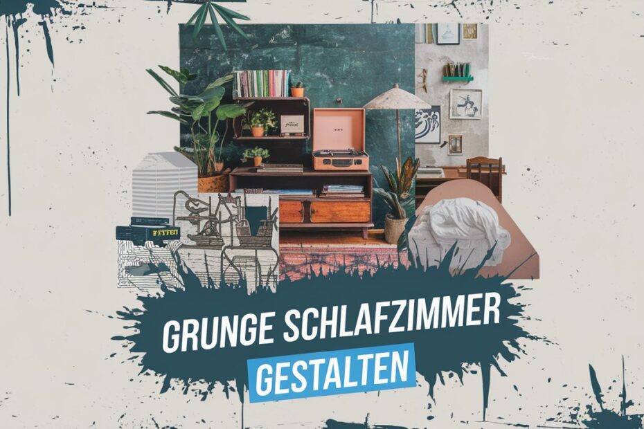Grunge Schlafzimmer gestalten