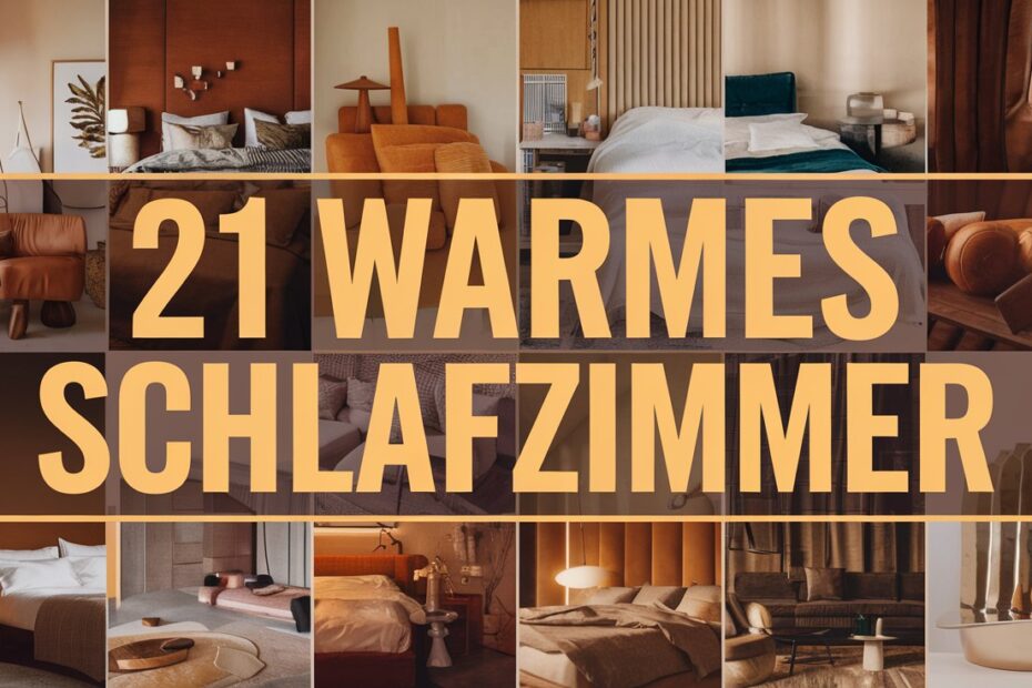 Warmes Schlafzimmer