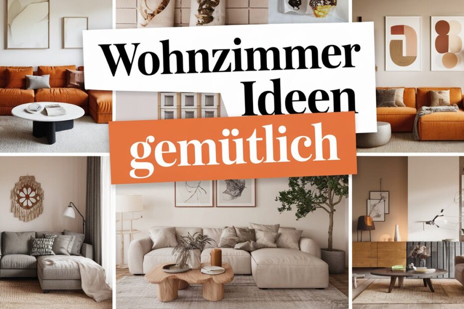 Wohnzimmer Ideen gemütlich