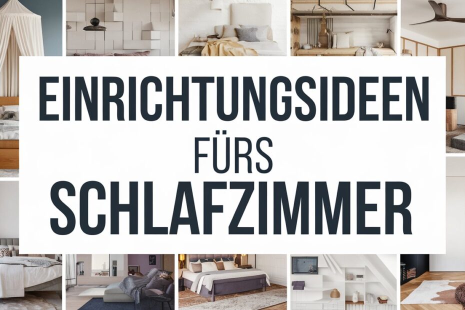 Einrichtungsideen fürs Schlafzimmer